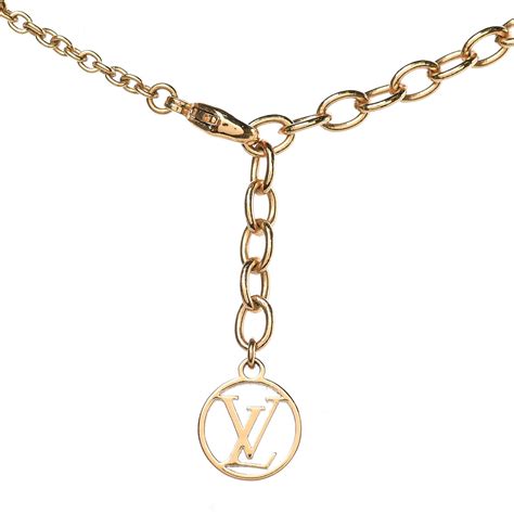 lv necklace flower|lv necklaces women's.